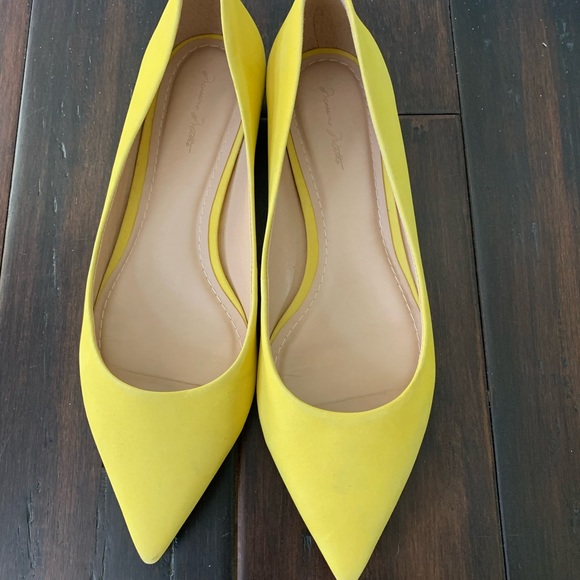 Massimo Matteo yellow pointed shoes - Picture 4 of 4